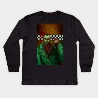 Taxi driver Kids Long Sleeve T-Shirt